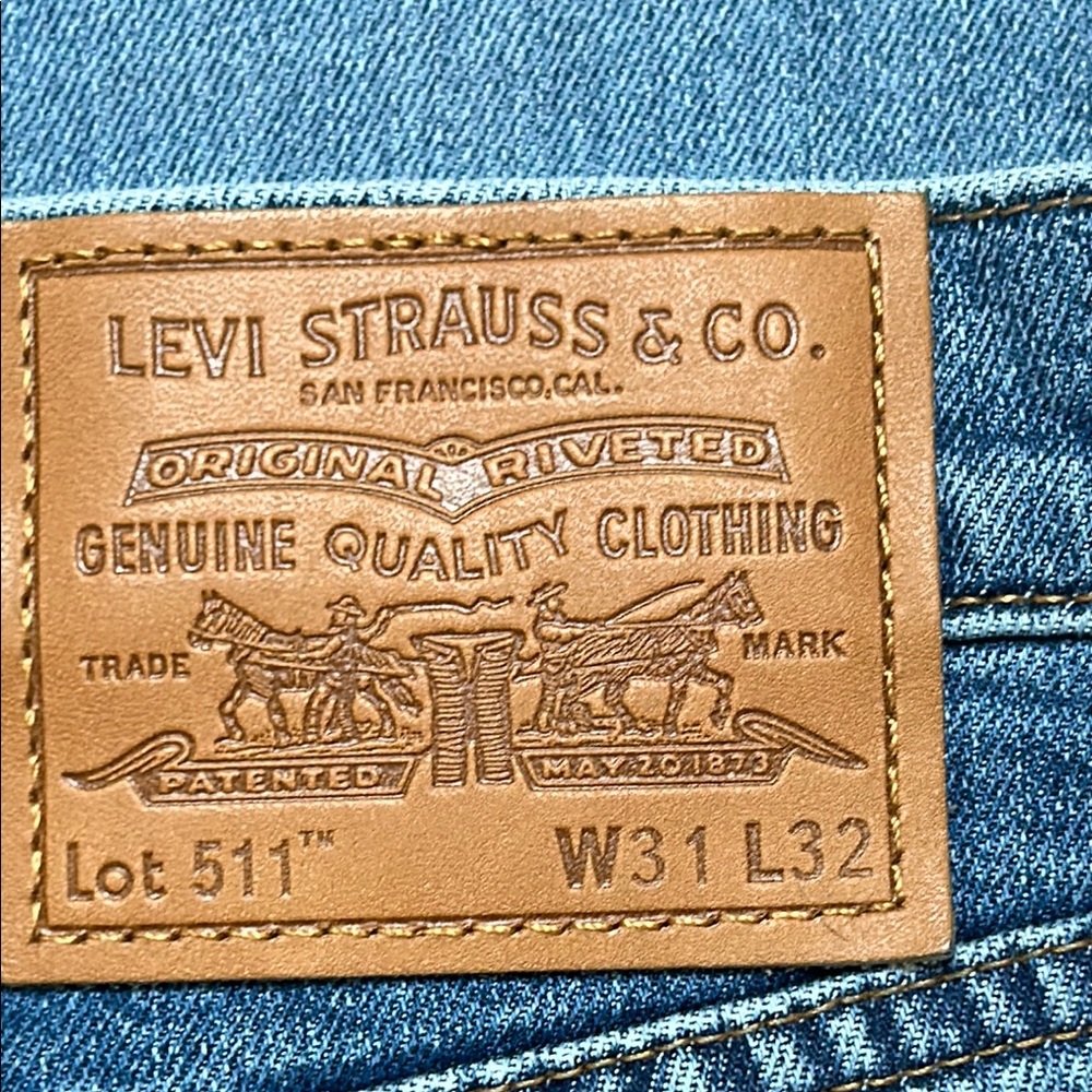 LEVI’S Men's 511 Jeans 32x31 - Picture 7 of 8